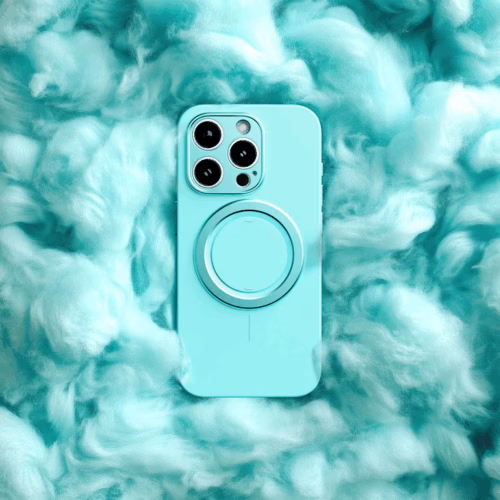 ohsnap! รุ่น Snap Case - เคส iPhone 16 Pro Max - สี Electric Teal (พร้อมกรอบอลูมิเนียม)