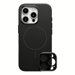 ohsnap! รุ่น Snap Case - เคส iPhone 16 Pro Max - สี Obsidian Black (พร้อมกรอบอลูมิเนียม)