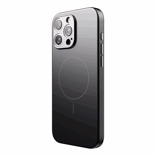 ohsnap! รุ่น Snap Case - เคส iPhone 16 Pro - สี Obsidian Black (พร้อมกรอบอลูมิเนียม)