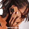 ohsnap! รุ่น Snap Case - เคส iPhone 16 Pro Max - สี Cognac Brown (พร้อมกรอบอลูมิเนียม)