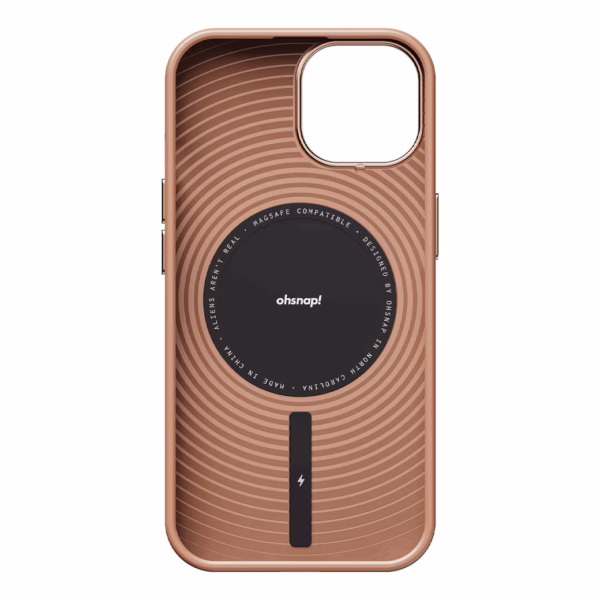 ohsnap! รุ่น Snap Case - Bundle set - เซ็ตเคส iPhone 16 Pro Max - สี Cognac Brown