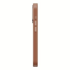 ohsnap! รุ่น Snap Case - เคส iPhone 16 Pro Max - สี Cognac Brown (พร้อมกรอบอลูมิเนียม)