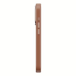 ohsnap! รุ่น Snap Case - เคส iPhone 16 Pro Max - สี Cognac Brown (พร้อมกรอบอลูมิเนียม)