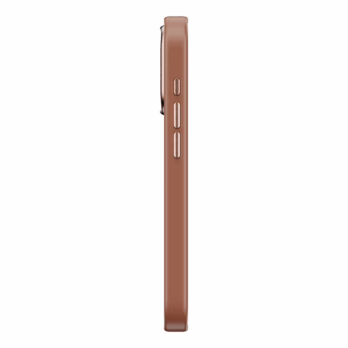 ohsnap! รุ่น Snap Case - เคส iPhone 16 Pro - สี Cognac Brown (พร้อมกรอบอลูมิเนียม)