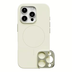 ohsnap! รุ่น Snap Case - เคส iPhone 16 Pro - สี Light Sand (พร้อมกรอบอลูมิเนียม)
