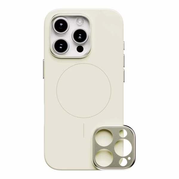 ohsnap! รุ่น Snap Case - เคส iPhone 16 Pro Max - สี Light Sand (พร้อมกรอบอลูมิเนียม)
