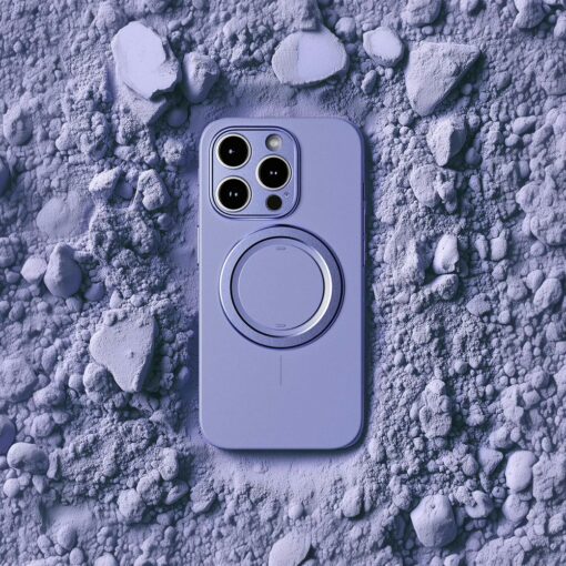 ohsnap! รุ่น Snap Case - เคส iPhone 16 Pro - สี Crushed Orchid (พร้อมกรอบอลูมิเนียม) - Image 3