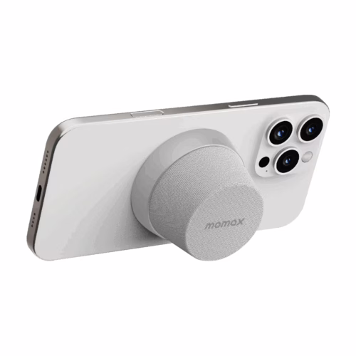 Momax รุ่น 1-Vibe Go - ลำโพง Magnetic - สี Silver