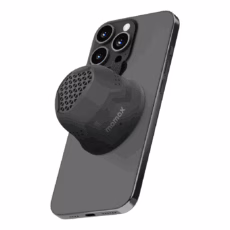 [Set] ลำโพง 1-VibeGo+เคส Momax รุ่น CaseFORM Air (Magnetic) - iPhone 16 - สี Black - Image 8