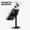 ohsnap! รุ่น Snap Grip Wallet - ที่เก็บบัตรติดหลังมือถือ - สี Obsidian Black