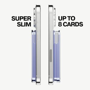 ohsnap! รุ่น Snap Grip Wallet - ที่เก็บบัตรติดหลังมือถือ - สี Crushed Orchid