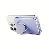 ohsnap! รุ่น Snap Grip Wallet - ที่เก็บบัตรติดหลังมือถือ - สี Crushed Orchid