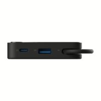 Momax รุ่น 1-Power X (10000mAh) - แบตเตอร์รี่สำรองพร้อมสาย USB-C ในตัว - สี Black