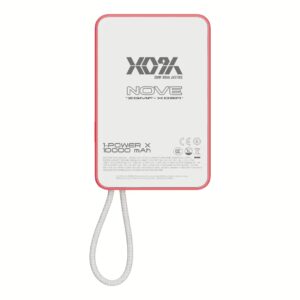 Momax รุ่น 1-Power X (10000mAh) - แบตเตอร์รี่สำรองพร้อมสาย USB-C ในตัว - สี X09A Justice Red (Limited Edition)