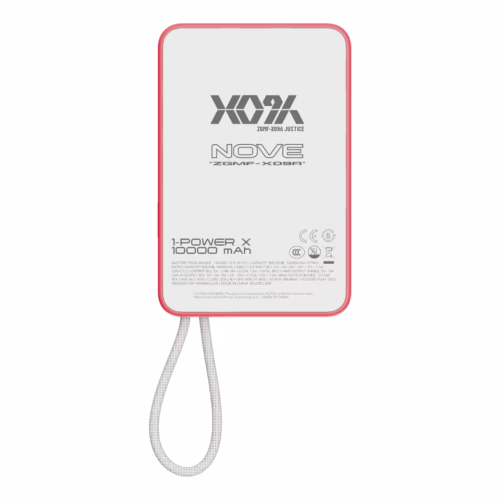 Momax รุ่น 1-Power X (10000mAh) - แบตเตอร์รี่สำรองพร้อมสาย USB-C ในตัว - สี X09A Justice Red (Limited Edition)