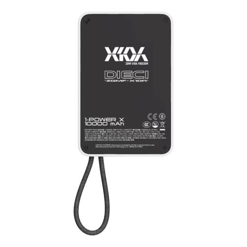 Momax รุ่น 1-Power X (10000mAh) - แบตเตอร์รี่สำรองพร้อมสาย USB-C ในตัว - สี X10A Freedom Blue (Limited Edition)