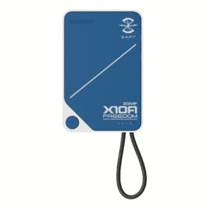 Momax รุ่น 1-Power X (10000mAh) - แบตเตอร์รี่สำรองพร้อมสาย USB-C ในตัว - สี X10A Freedom Blue (Limited Edition)