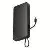 Momax รุ่น 1-Power X (20000mAh) - แบตเตอร์รี่สำรองพร้อมสาย USB-C ในตัว - สี Black