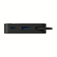 Momax รุ่น 1-Power X (20000mAh) - แบตเตอร์รี่สำรองพร้อมสาย USB-C ในตัว - สี Black
