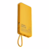 Momax รุ่น 1-Power X (20000mAh) - แบตเตอร์รี่สำรองพร้อมสาย USB-C ในตัว - สี Yellow