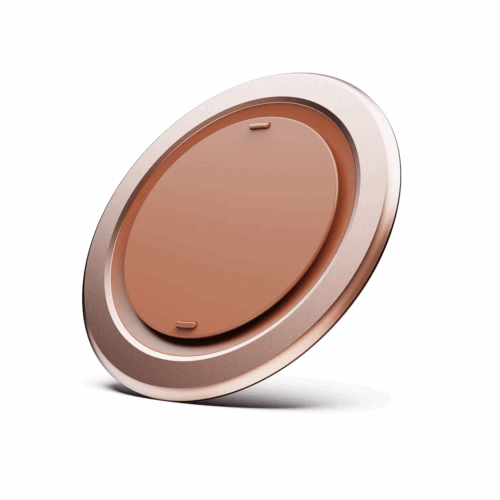 ohsnap! รุ่น Snap Grip Color - แหวนติดหลังมือถือ - สี Cognac Brown