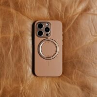 ohsnap! รุ่น Snap Case - Bundle set - เซ็ตเคส iPhone 16 Pro - สี Cognac Brown