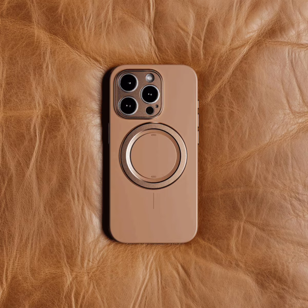 ohsnap! รุ่น Snap Case - Bundle set - เซ็ตเคส iPhone 16 Pro Max - สี Cognac Brown