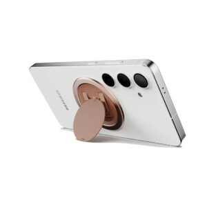 ohsnap! รุ่น Snap Grip Color - แหวนติดหลังมือถือ - สี Cognac Brown