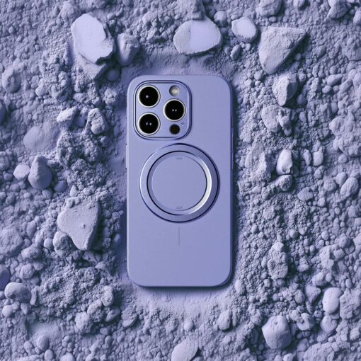 ohsnap! รุ่น Snap Grip Color - แหวนติดหลังมือถือ - สี Crushed Orchid - Image 4