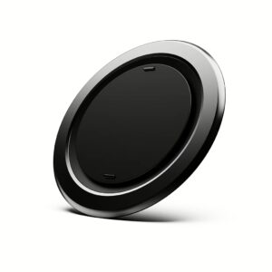 ohsnap! รุ่น Snap Grip Luxe - แหวนติดหลังมือถือ - สี Obsidian Black
