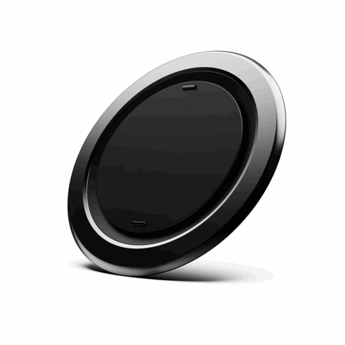 ohsnap! รุ่น Snap Grip Luxe - แหวนติดหลังมือถือ - สี Obsidian Black