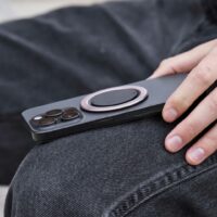 ohsnap! รุ่น Snap Grip Luxe - แหวนติดหลังมือถือ - สี Dusty rose