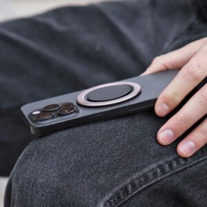 ohsnap! รุ่น Snap Grip Luxe - แหวนติดหลังมือถือ - สี Dusty rose