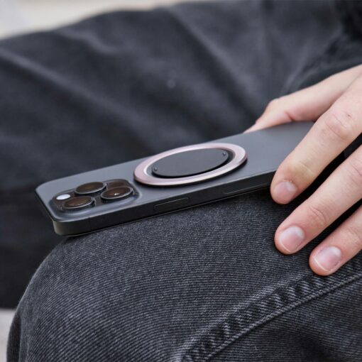 ohsnap! รุ่น Snap Grip Luxe - แหวนติดหลังมือถือ - สี Dusty rose - Image 6