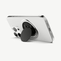 ohsnap! รุ่น Snap Grip Luxe - แหวนติดหลังมือถือ - สี Silver