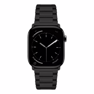 Sandmarc รุ่น Titanium (Grade 2) - สายนาฬิกา Apple Watch 42/45/46mm - สี Black