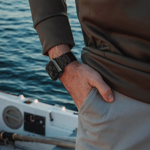 Sandmarc รุ่น Titanium (Grade 2) - สายนาฬิกา Apple Watch 42/45/46mm - สี Black 3 Sandmarc รุ่น Titanium (Grade 2) - สายนาฬิกา Apple Watch 42/45/46mm - สี Black