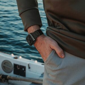 Sandmarc รุ่น Titanium (Grade 2) - สายนาฬิกา Apple Watch 42/45/46mm - สี Black