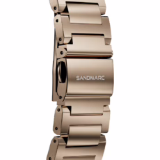 Sandmarc รุ่น Titanium (Grade 2) - สายนาฬิกา Apple Watch 42/45/46mm - สี Gold - Image 4
