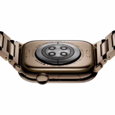 Sandmarc รุ่น Titanium (Grade 2) - สายนาฬิกา Apple Watch 42/45/46mm - สี Gold - Image 7