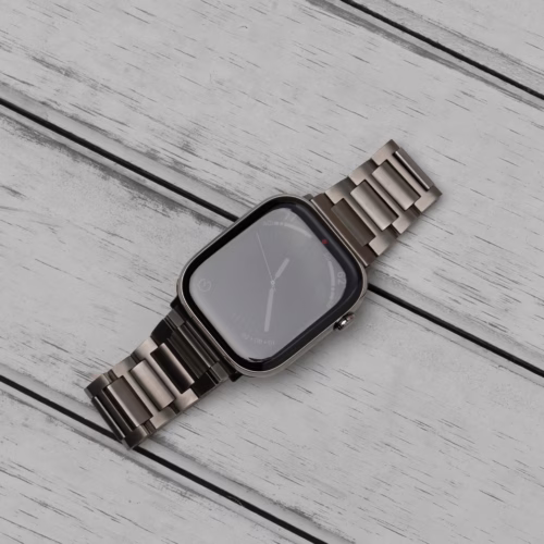 Sandmarc รุ่น Titanium (Grade 2) - สายนาฬิกา Apple Watch 42/45/46mm - สี Natural