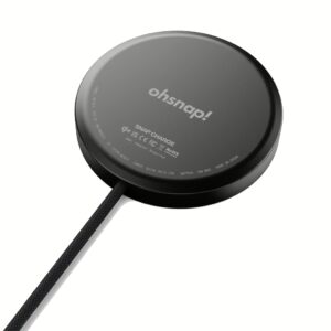 ohsnap! รุ่น Snap Charge Qi2 - แท่นชาร์จไร้สาย - สี Black