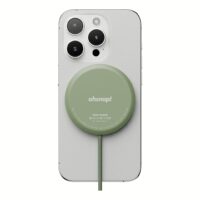 ohsnap! รุ่น Snap Charge Qi2 - แท่นชาร์จไร้สาย - สี Crocodile Green