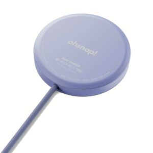 ohsnap! รุ่น Snap Charge Qi2 - แท่นชาร์จไร้สาย - สี Crushed Orchid