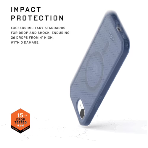 UAG รุ่น Dot with Magsafe - เคส iPhone 16e - สี Cloud Blue