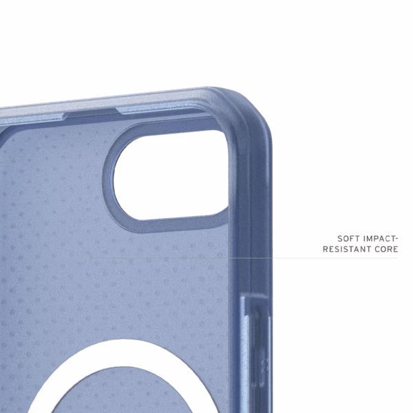 UAG รุ่น Dot with Magsafe - เคส iPhone 16e - สี Cloud Blue