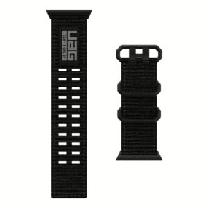 UAG รุ่น Nato Eco v2 - สายนาฬิกา Apple Watch 44/45/46/49mm - สี Black/Black Titanium