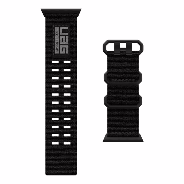 UAG รุ่น Nato Eco v2 - สายนาฬิกา Apple Watch 44/45/46/49mm - สี Black/Black Titanium