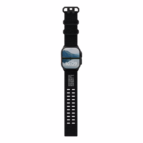 UAG รุ่น Nato Eco v2 - สายนาฬิกา Apple Watch 44/45/46/49mm - สี Black/Black Titanium