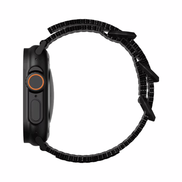UAG รุ่น Nato Eco v2 - สายนาฬิกา Apple Watch 44/45/46/49mm - สี Black/Black Titanium